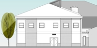 2 Storey North Elevation