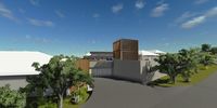 13 New Parking Deck Entrance